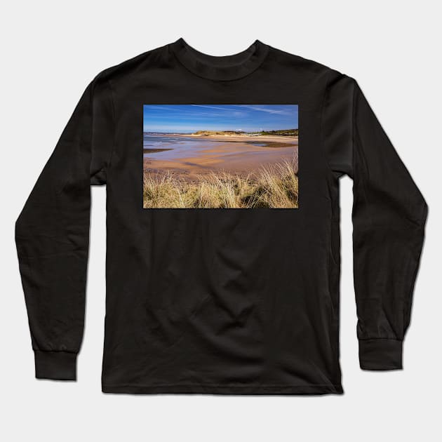 Broughton Bay, Gower, Wales Long Sleeve T-Shirt by dasantillo